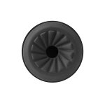 KIIROO - MASTURBATOR RĘCZNY W KSZTAŁCIE MIKROFONU TYŁEK CZARNY