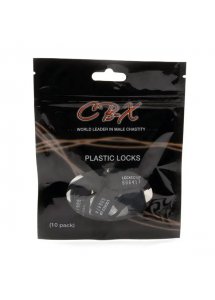 Kłódki jednorazowe numerowane do pasa cnoty - CB-X Chastity Cock Cage Disposable Locks  