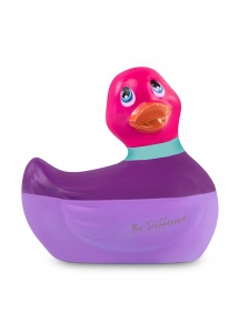 Kolorowy masażer kaczuszka - I Rub My Duckie 2.0 Colors  Różowy