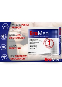 Kompletny produkt na erekcję tabletki EroMen 1 kapsułka