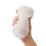 Tenga - Dyskretny Męski Masturbator Kremowy Puffy Latte Brown