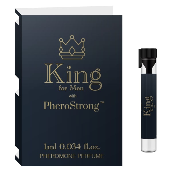 King With Pherostrong Men - Perfumy Z Feromonami Dla Mężczyzn Na Podniecenie Kobiet 1ml