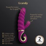 Gvibe - Podwójny Wibrator Króliczek Gcandy Stymulujący Punkt-G I Łechtaczkę