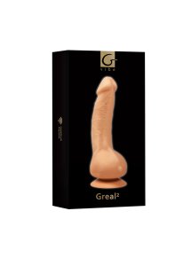 Gvibe - Realistyczny Wibrator Greal2 Z Przyssawką Cielisty 22 cm