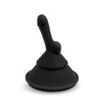 The Cowgirl - Stożkowa Sex Maszyna Z 2 Nakładkami I Wibracjami Czarna