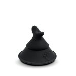 The Cowgirl - Stożkowa Sex Maszyna Z 2 Nakładkami I Wibracjami Czarna