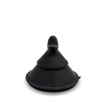 The Cowgirl - Stożkowa Sex Maszyna Z 2 Nakładkami I Wibracjami Czarna