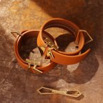 Lockink - Zestaw Mankietów Na Kostki I Nadgarstki Brązowy