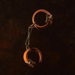 Lockink - Zestaw Mankietów Na Kostki I Nadgarstki Brązowy