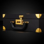 Lockink - Elegancka Skrzynia Pudełko Do Przechowywania Zabawek Erotycznych Czarne