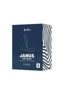 Zini - Sylikonowy Stymulator Prostaty Janus Anti Shock S Czarny