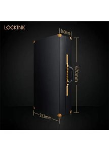 Lockink - Kompletny Zestaw Schowek Do Zabawy BDSM Czarny