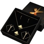 Lockink - Zaciski Na Sutki Z Ciężkim Wisiorkiem Zestaw Złote