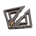 Lockink - Regulowane Zaciski Na Sutki Z Ciężką Zawieszką Szare