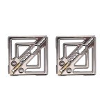 Lockink - Regulowane Zaciski Na Sutki Z Delikatną Zawieszką Szare