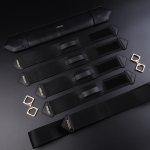 Lockink - Zestaw Rozpórek Do Nóg Z Pasami W Zestawie Czarne