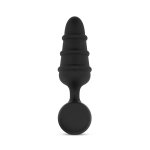 Love In The Pocket - Mały Wibrujący Korek Analny Love Plug Czarny