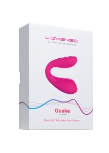Lovense - Stymulator Łechtaczkowy Sterowany Aplikacją Różowy Quake