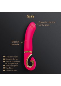 Gvibe - Realistyczny Wibrator Gjay Z 6 Trybami Wibracji Różowy