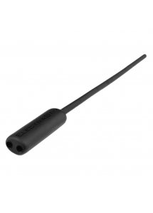 Electrastim - Silikonowy Rozszerzacz Do Cewki Moczowej Z Dźwiękiem 5 mm Silicone Noir Flexible Sound