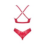 Obsessive - Seksowny 2-Częściowy Komplet Bez Biustu Lacelove