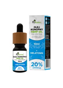 Olej Konopny + Melatonina 20% - Full spectrum