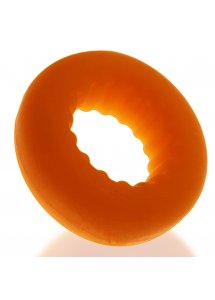 Oxballs - Pierścień Erekcyjny Axis Na Penisa Z Wypukłościami Pomarańczowy 5 cm