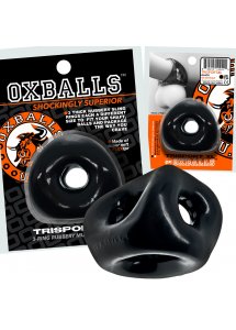 Oxballs - Pierścień Erekcyjny Na Penisa Z 3 Otworami Tri-Sport XL