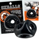 Oxballs - Pierścień Erekcyjny Na Penisa Z 3 Otworami Tri-Sport XL