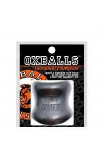 Oxballs - Pierścień Erekcyjny Na Jądra Mega Squeeze Ergofit Ballstreetcher Szary