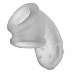 Oxballs - Silikonowa Klatka Erekcyjna Na Penisa Airlock Air-Lite Przezroczysta