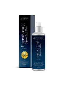 PheroStrong Limited Edition for Men Massage Oil - do masażu mężczyzn z feromonami podniecającymi kobiety 100ml