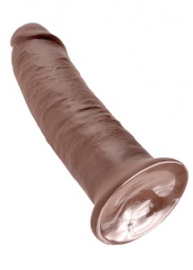 Pipedream King Cook - Sztuczny penis brązowy, PVC - 26cm (10")