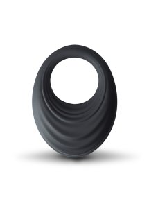 Rocks-Off - Pierścień Wibracyjny Na Penisa Z Płynnego Silikonu Spire Czarny