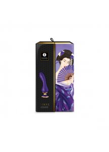 Shunga - Luksusowy Wibrator Z Wygodnym Uchwytem Sanya Fioletowy
