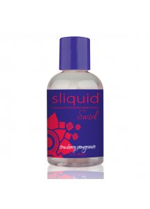 Sliquid - Naturalny Smakowy Lubrykant Bez Cukru Truskawka-Granat 125 ml