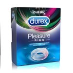 Durex - Pierścień Erekcyjny Na Penisa Rozciągliwy I Miękki Przezroczysty