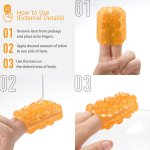 Tenga - Uniwersalna Nakładka Do Masturbacji Siebie Lub Partnerki Uni Emerald Zielony