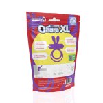 The Screaming O - Wibrujący Pierścień Na Penisa Króliczek Podwójny 4B Ohare XLGrape