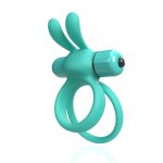 The Screaming O - Wibrujący Pierścień Na Penisa Króliczek Podwójny 4B Ohare XLKiwi