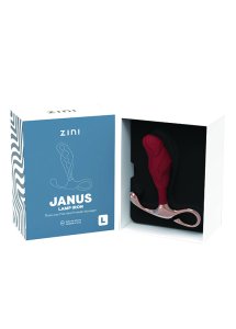 Zini - Sylikonowy Stymulator Prostaty Janus Lamp Iron L Brązowy