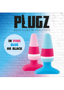 Korek analny - FeelzToys Plugz Butt Plug Colors Nr. 1
