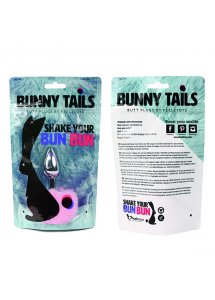 Korek analny metalowy ogonek - FeelzToys Bunny Tails Butt Plug   Różowy