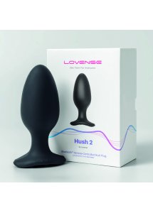 Korek analny sterowany aplikacją - Lovense Hush 2 Butt Plug XL 57 mm  