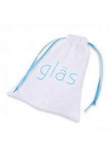 Korek analny szklany z kryształem - Glas Bling Bling Glass Butt Plug  