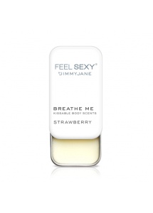 Krem zapachowy do ciała - Jimmyjane Breathe Me Body Scents  Truskawka