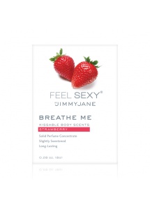 Krem zapachowy do ciała - Jimmyjane Breathe Me Body Scents  Truskawka