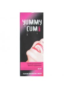 Krople na produkcję i smak spermy - YummySperm Cum Drops - 30ml