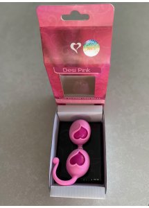 Kulki stymulujące z serduszkiem Feelz Toys - Desi Love Balls