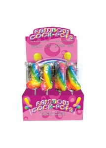 Lizak tęczowy penis - Rainbow Cock Pops  